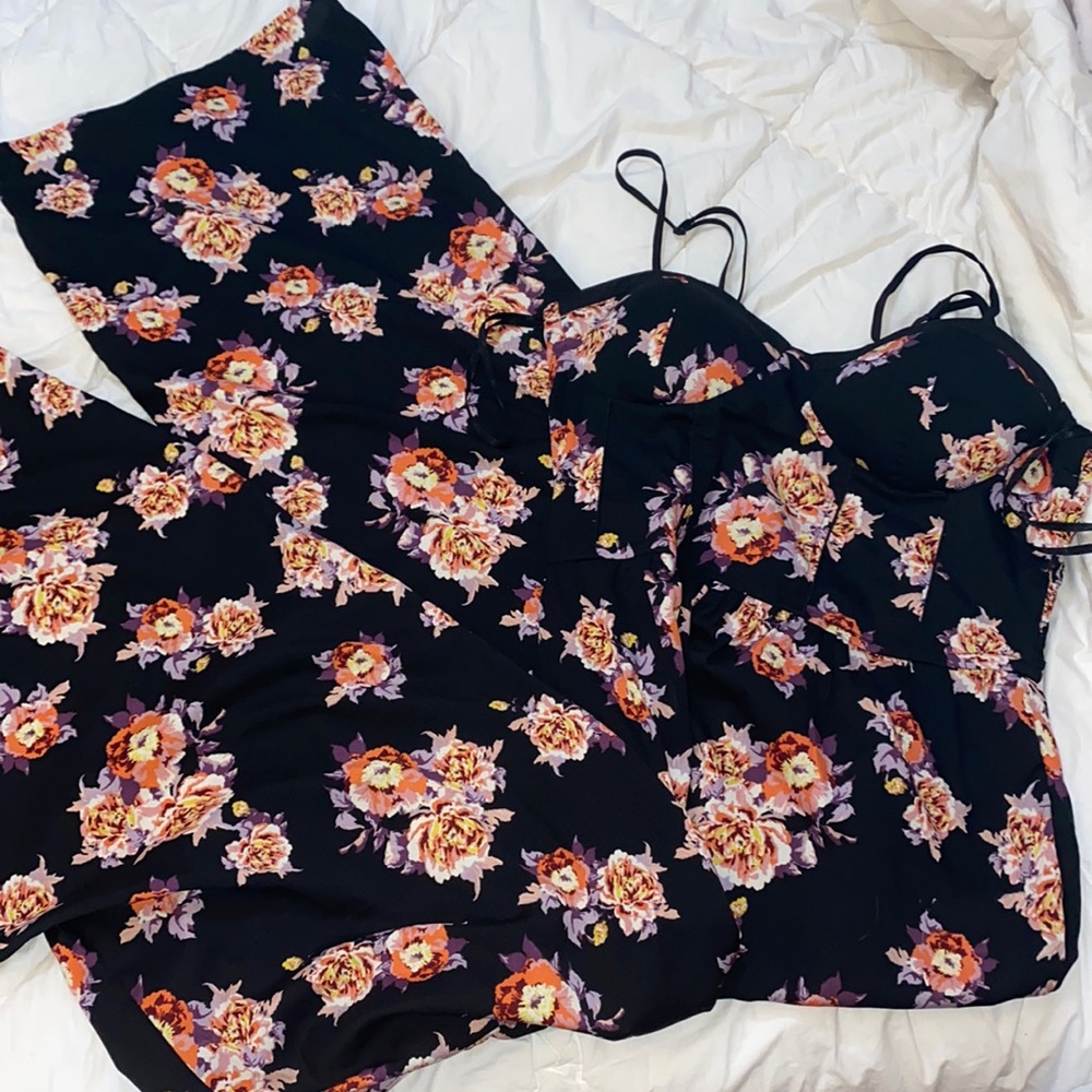 Floral jumpsuit